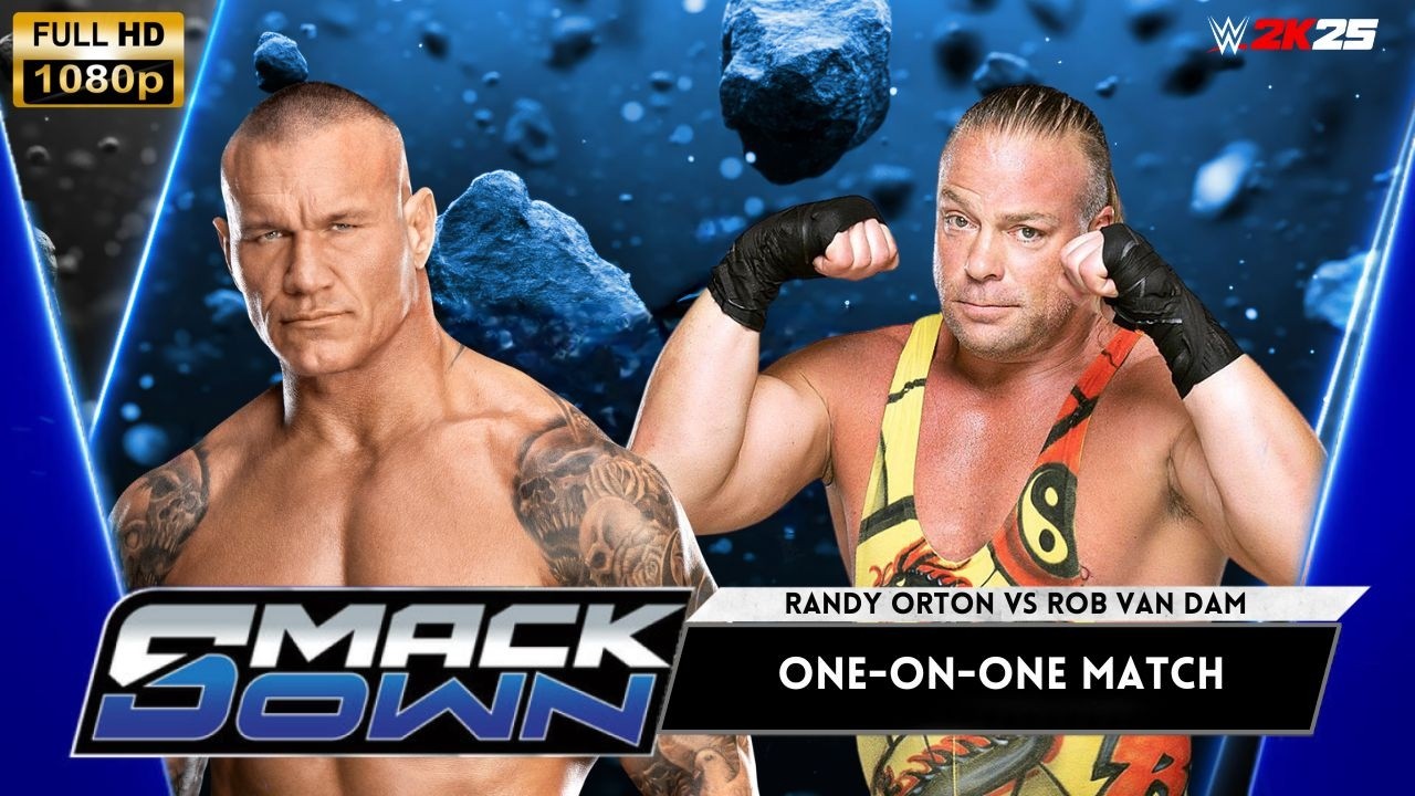 WWE 2K25 | Рэнди Ортон против Роба Ван Дама - матч один на один