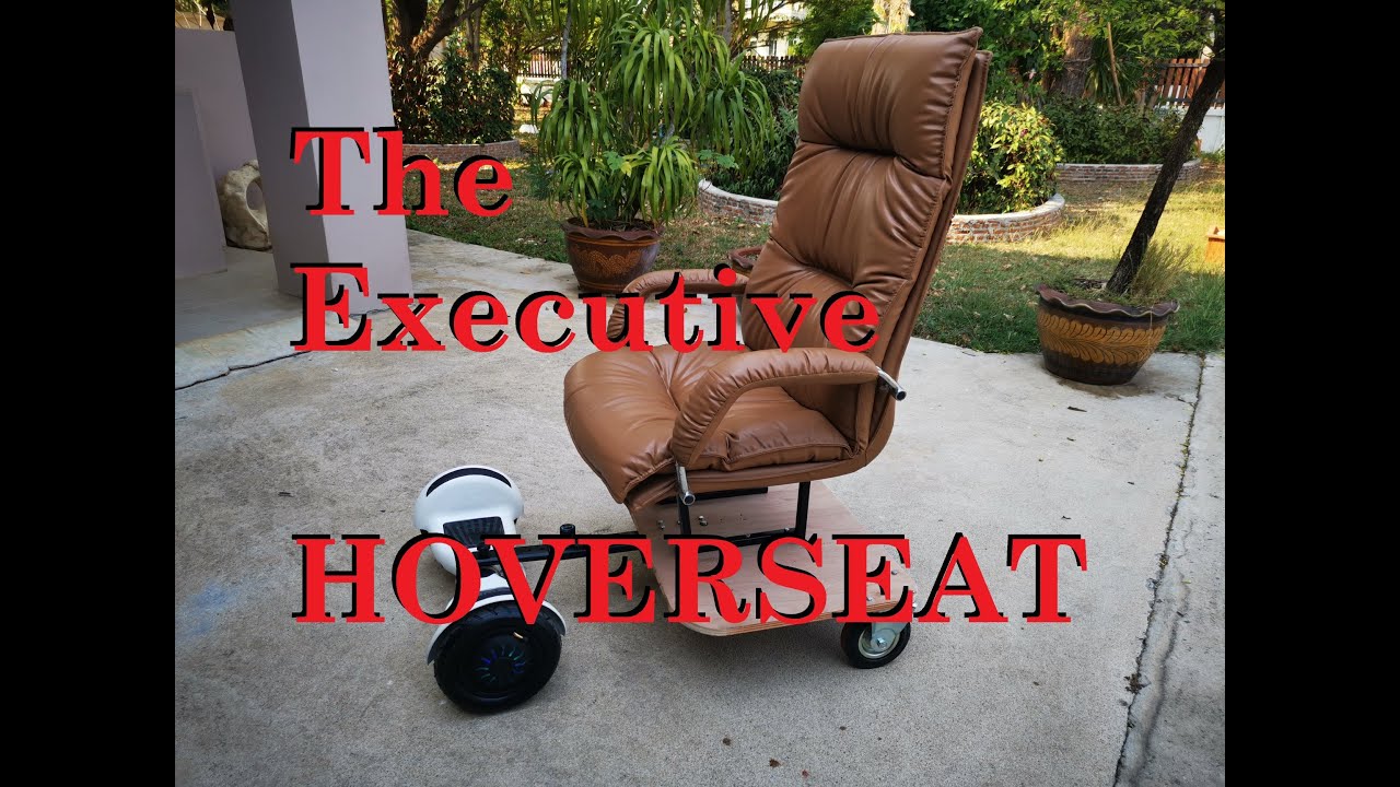 Building the Executive Hoverseat, another DIY project