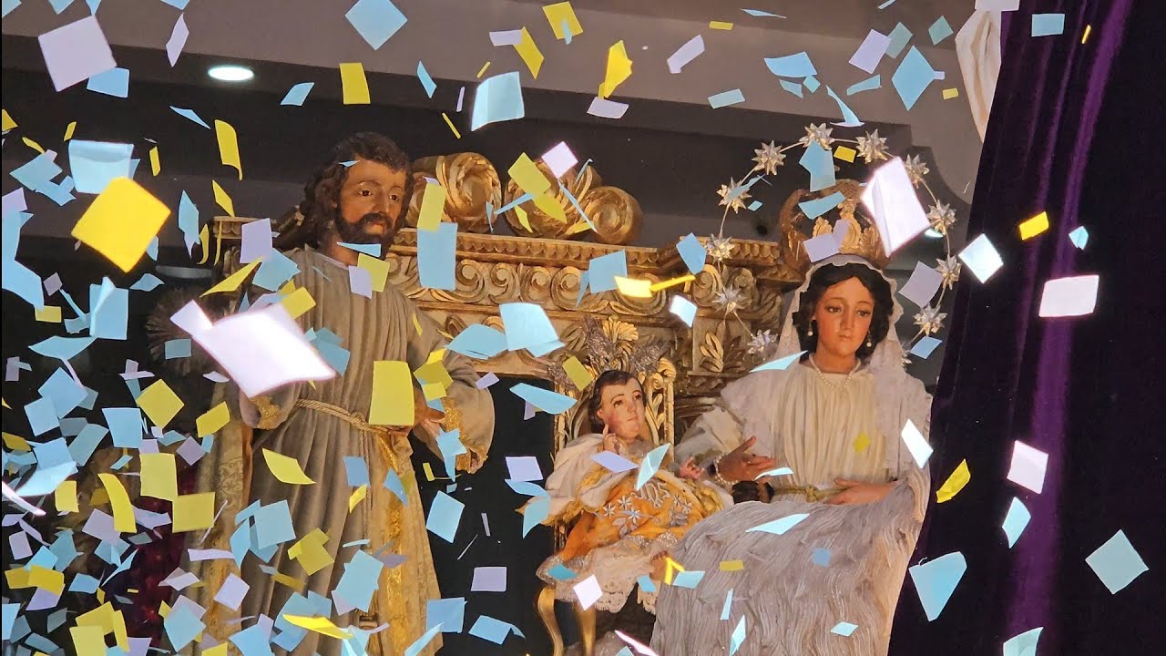Salida del Rezado de Jesús Niño Parroquia San Joaquin Villa Canales 4 de Enero 2026