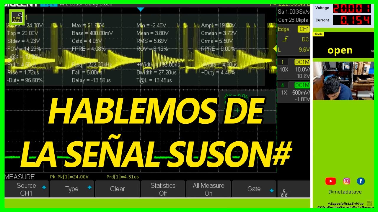 🔴 HABLEMOS DE LA SEÑAL SUSON#. HP 240 G6 PRENDE Y SE APAGA Y SE QUEDA EN ESE CICLO.