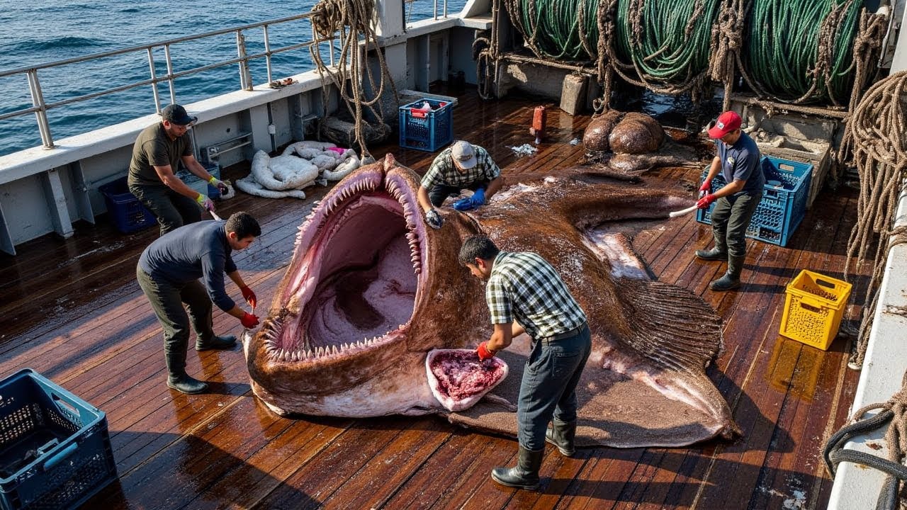 The Monster of the Deep – How Japanese Fishermen Haul in Millions of Monkfish