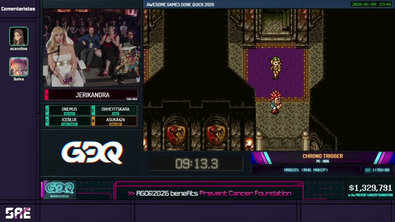 [ESP] AGDQ 2026 | Chrono Trigger ‹› Magus% (RNG Manip) por Jerikandra