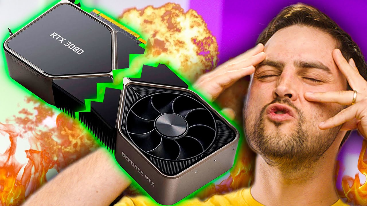 RTX 3090s are getting FRIED...