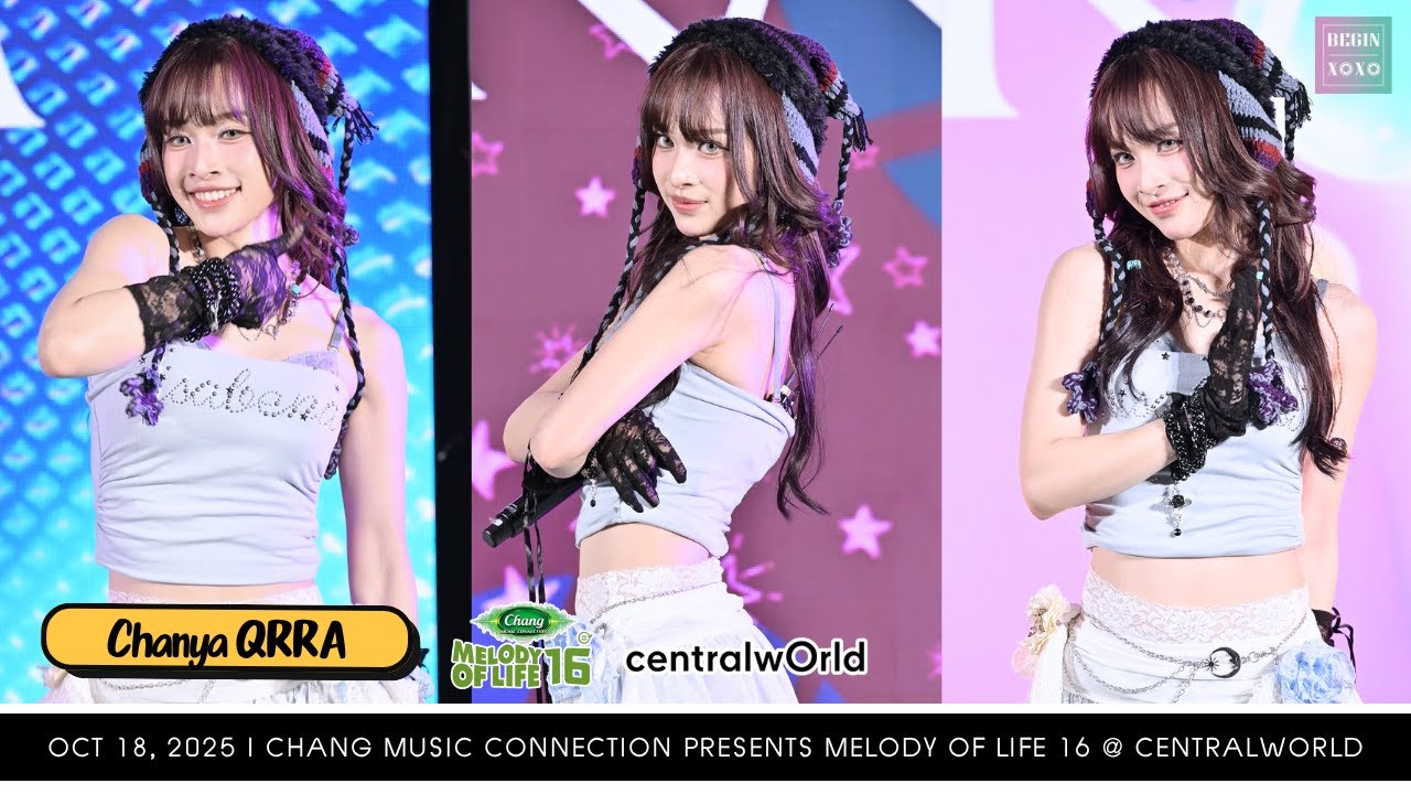 Чанья QRRA - Полная сцена [Fancam] Melody Of Life 16 @ centralwOrld | 251019