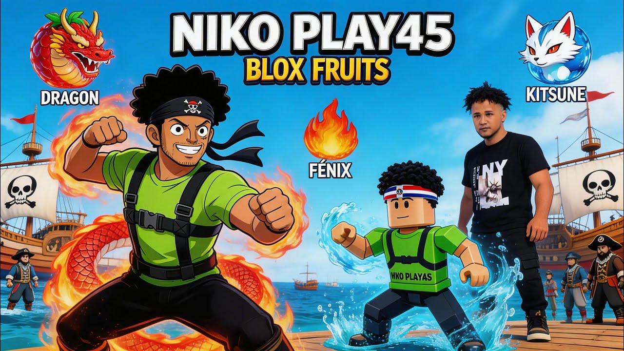 Blox Fruits y raza v4 - ven a jugar conmigo #roblox #bloxfruits #live #viral