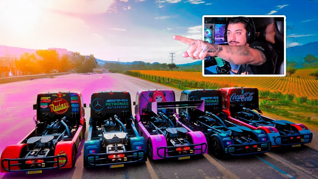 O MELHOR RACHÃO de CAMINHÃO que você já viu no Forza Horizon 5