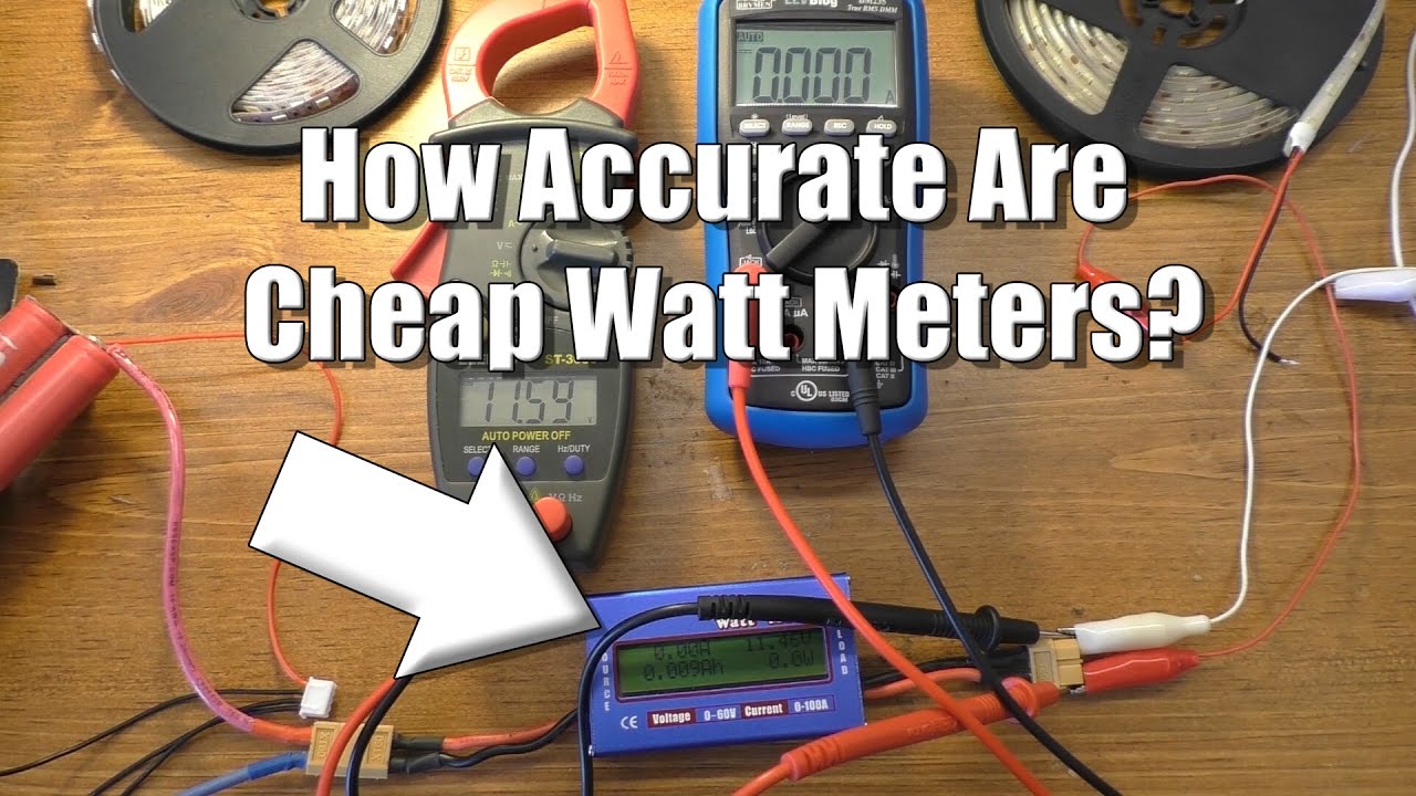 Cheap Watt Meter Accuracy Testing