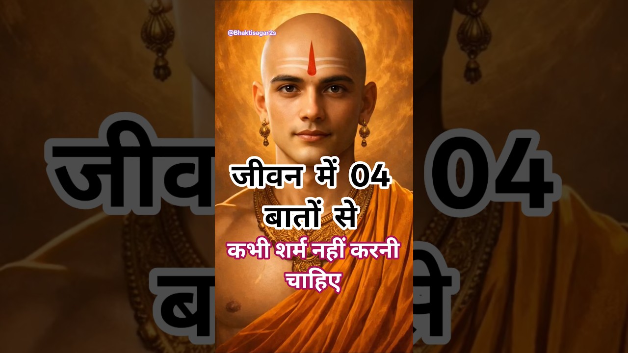 व्यक्ति को इन 04 बातों से कभी शर्म नहीं करनी चाहिए #chanakya​ #motivation​​ #facts​​ #ytshorts​​ #yt