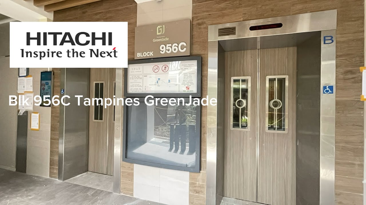 Hitachi Lift at Blk 956C Tampines Street 96 (Tampines GreenJade)