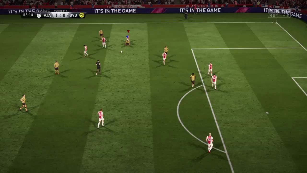 FIFA18 World Cup#4  Ajax Amsterdam - Borussia Dortmund