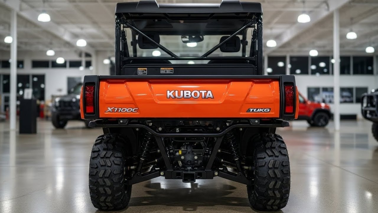 Kubota RTV-X1100C 2026 года выпуска | Дизельный двигатель, полный привод, кабина | Полная техниче...