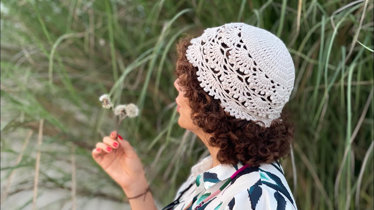 کلاه پاییزه ترند بباف. Fall crochet hat