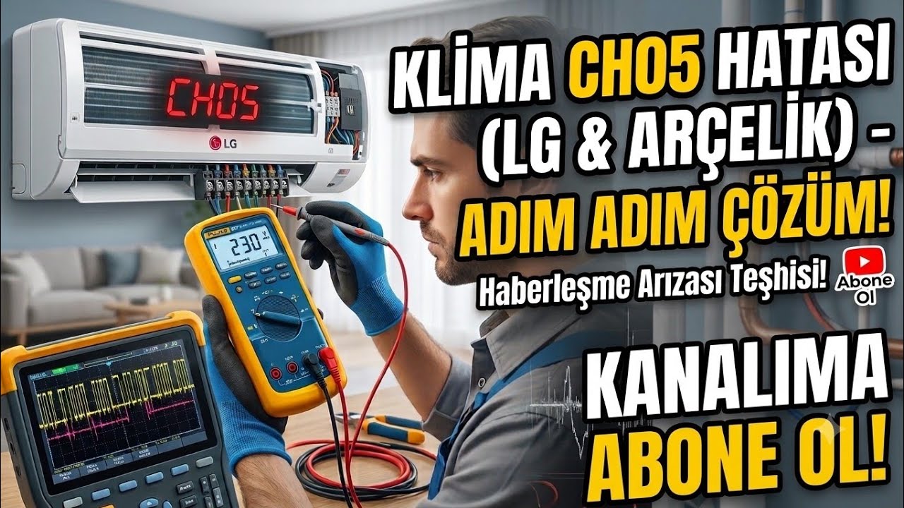 Lg ch05 hatasi iç ve dış ünite arasındaki haberleşme 