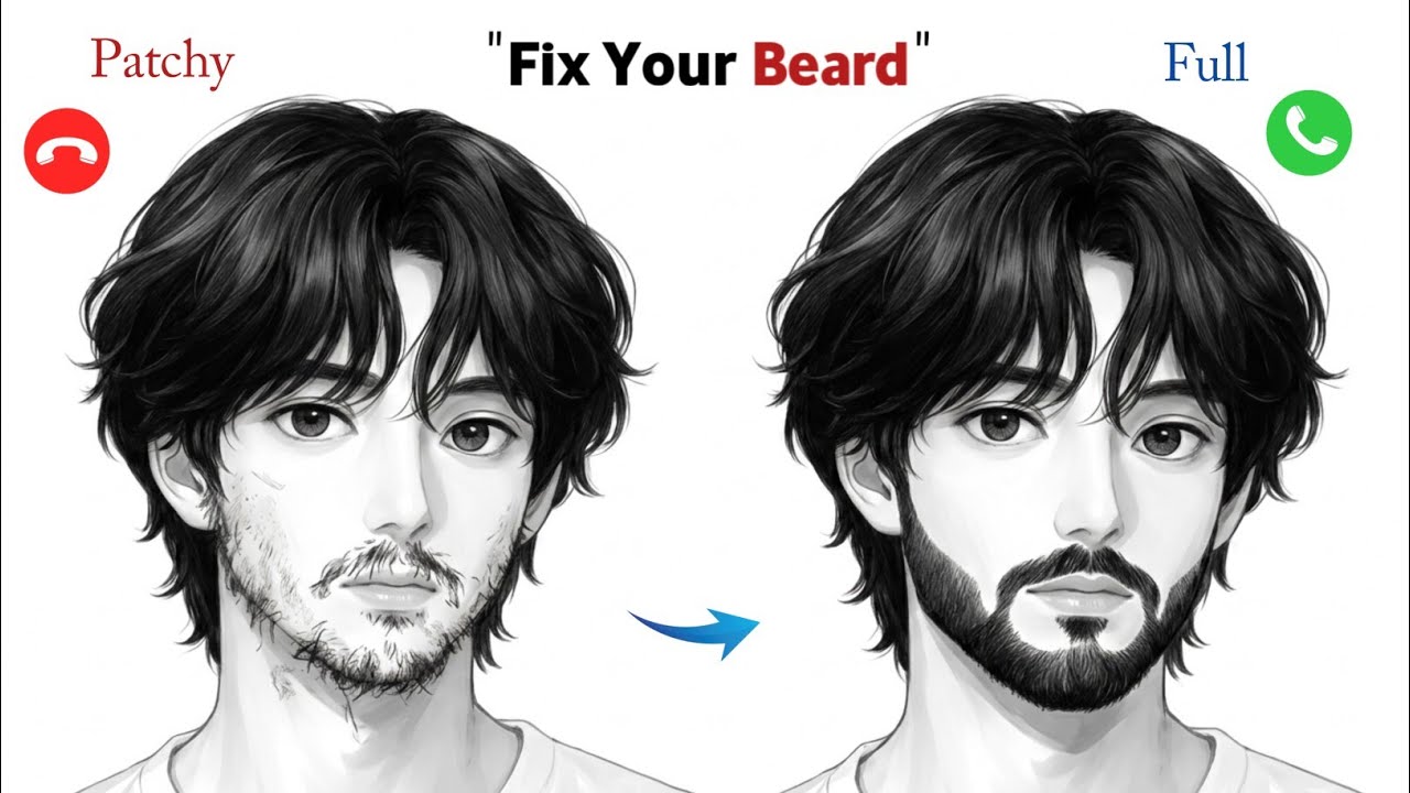 Get Thick Beard ( बीयर्ड ) Naturally - Fastest Ways