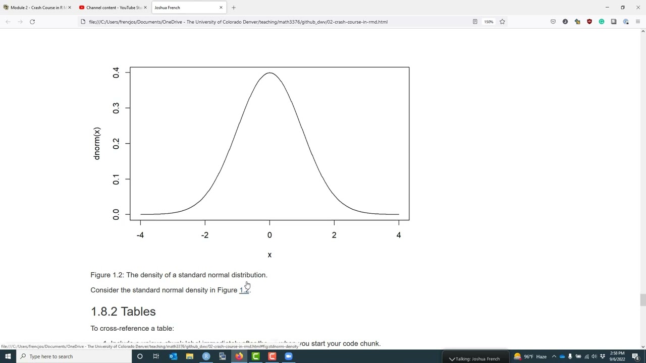 Cross-references in R Markdown