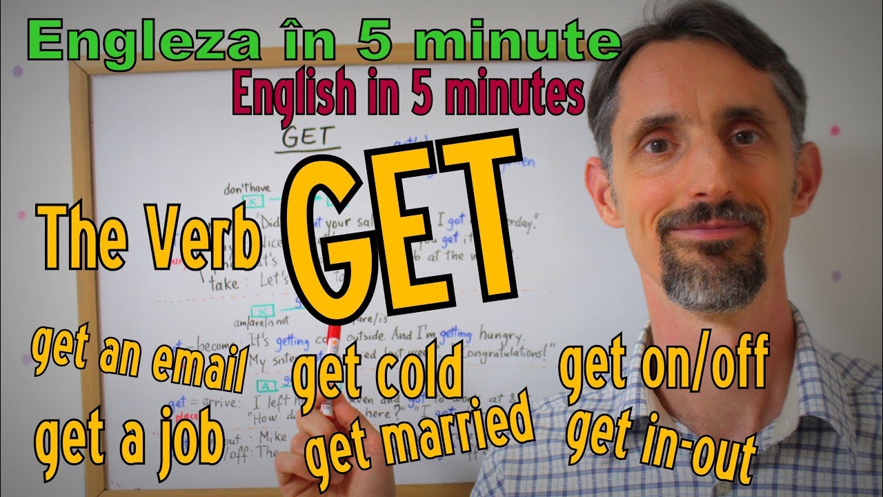 Lectii de Engleza - The Verb GET - English Lessons