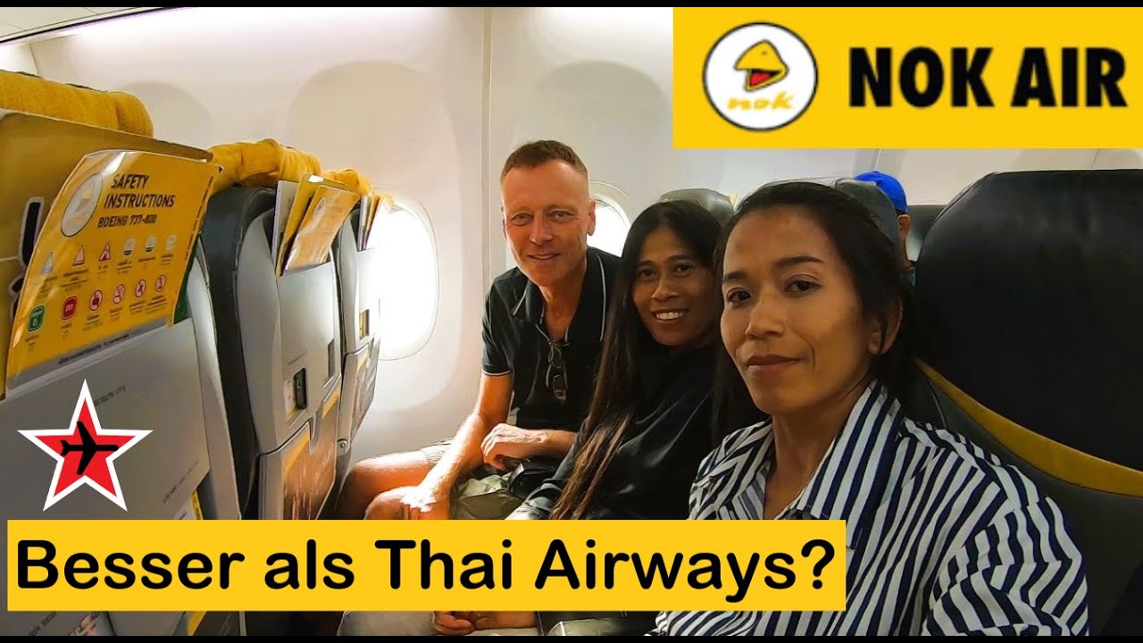 NOK-Air statt Thai Airways || Flug Reportage ab Flughafen Bangkok Don Mueang