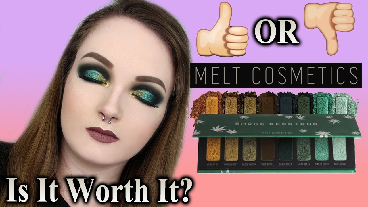 MELT COSMETICS: ДЫМОВЫЕ СЕАНСЫ, ПЕРВЫЕ ВПЕЧАТЛЕНИЯ ОТ ПАЛЕТКИ И ОБУЧЕНИЕ