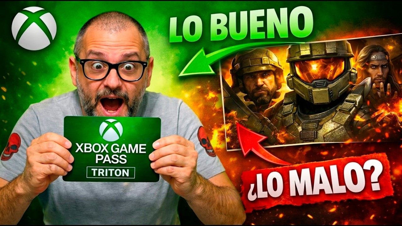 💣 BOMBAZO 💚 NUEVO Nivel: XBOX GAME PASS TRITON 🔱 lo BUENO y lo MALO 🎮
