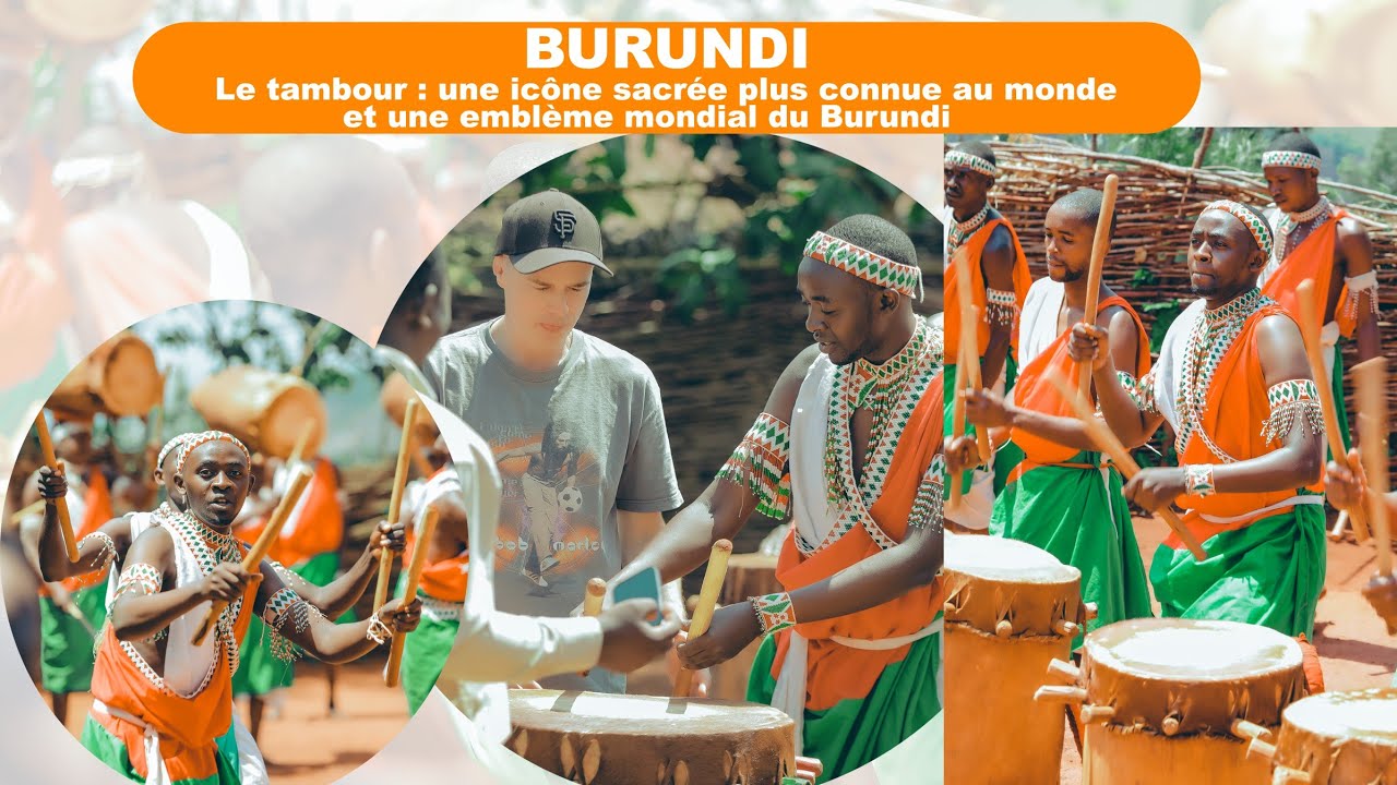 Le tambour/Icône plus connue mondialement comme objet sacré pour le Burundi/Voilà les #ntes parties