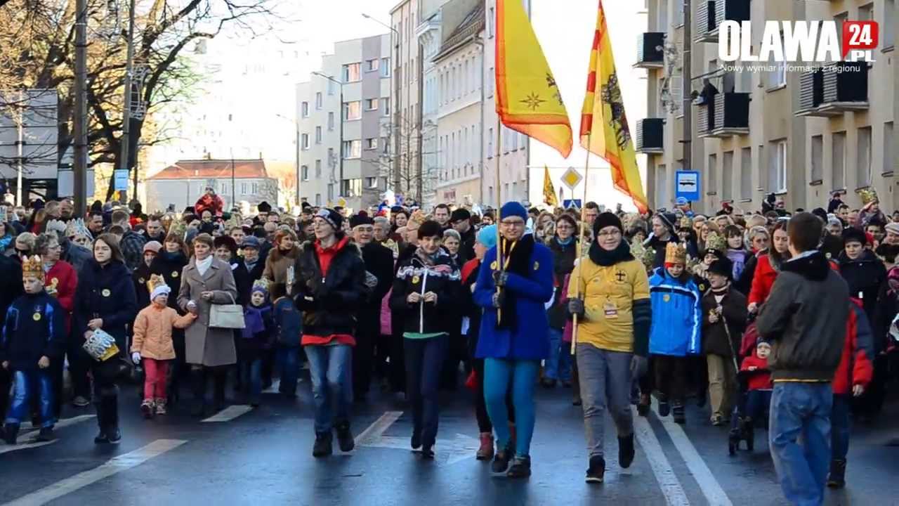 Orszak Trzech Króli w Oławie [6.01.2014 Oława]