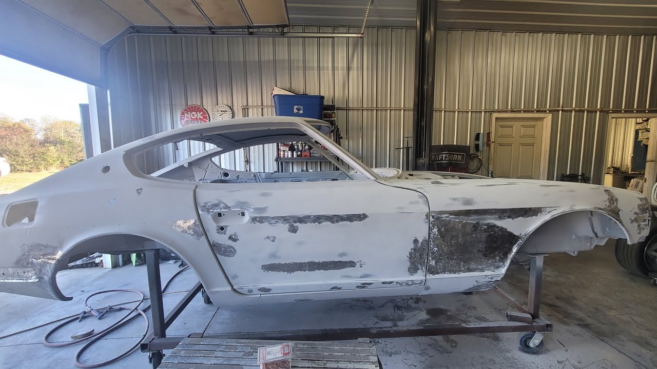 My bodywork process on a 260z restoration!