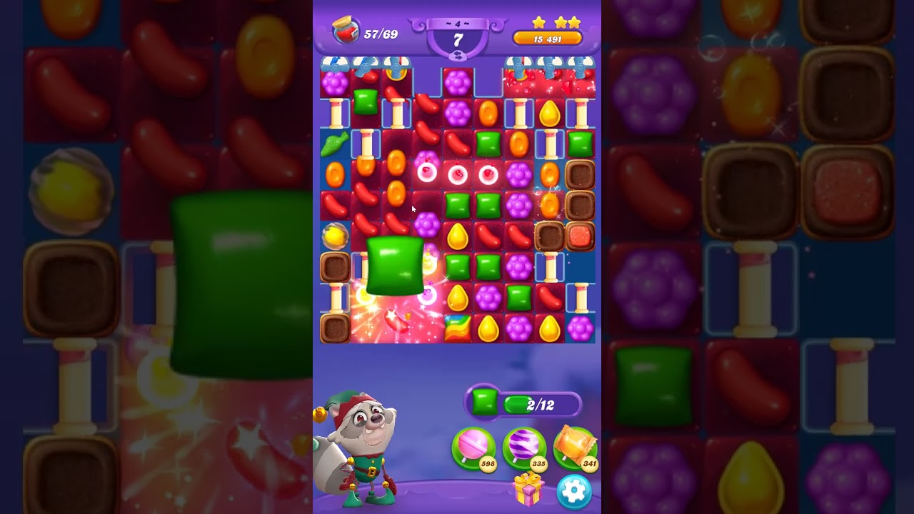 Week 1 Day 4 Level 4   Holiday Calendar Candy Crush Friends Saga