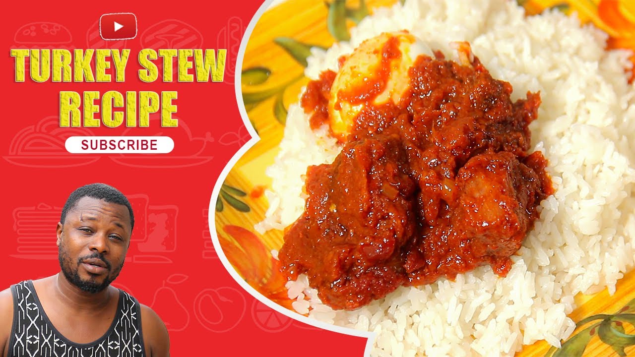 HOW TO MAKE AN AMAZING TURKEY STEW RECIPE - Ghanaian Gravy Recipe