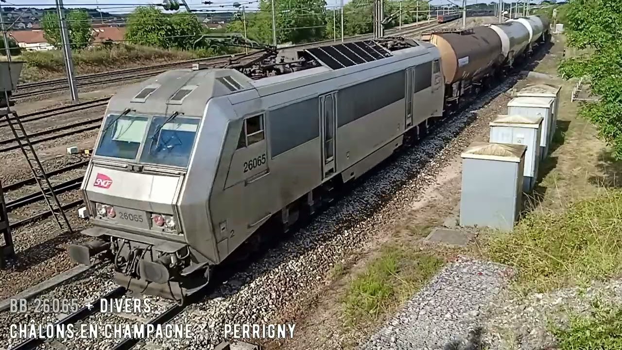 TRAFIC FERROVIAIRE SUR LES RAILS DE CULMONT-CHALINDREY
