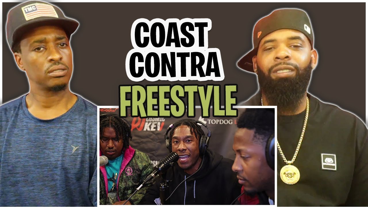 TRE-TV REACTS TO -Coast Contra Freestyle on The Come Up Show Live Hosted By Dj Cosmic Kev (2022)