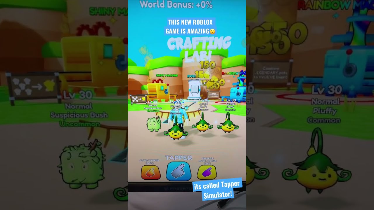 THIS NEW ROBLOX SIMULATOR IS SO COOL! Tapper Simulator!