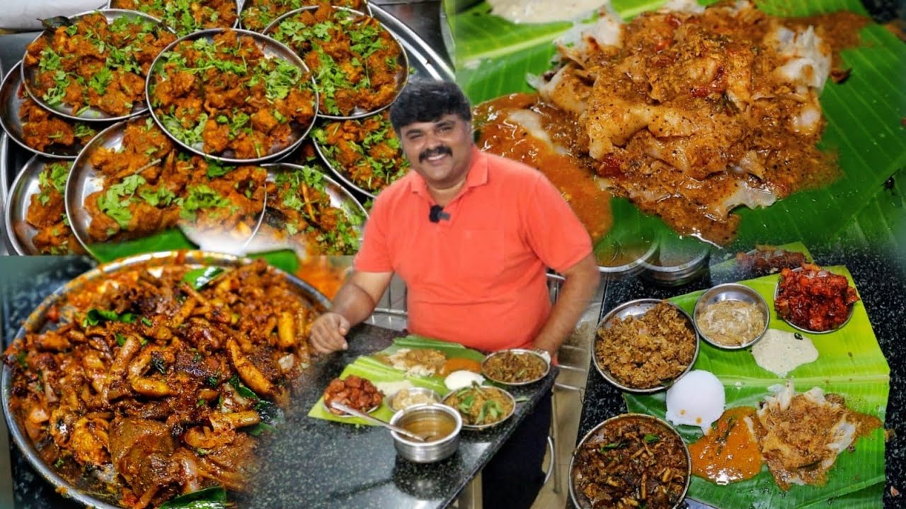 FOREVER CROWDED !!! தம்பி பிரபாகரன் HOTEL காரசார இட்லி புரோட்டா குடல் வறுவல்