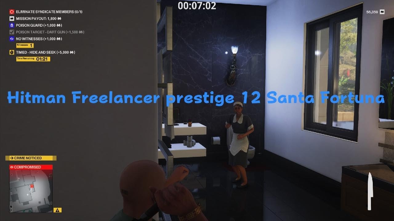 HITMAN Freelancer prestige 12 Santa Fortuna