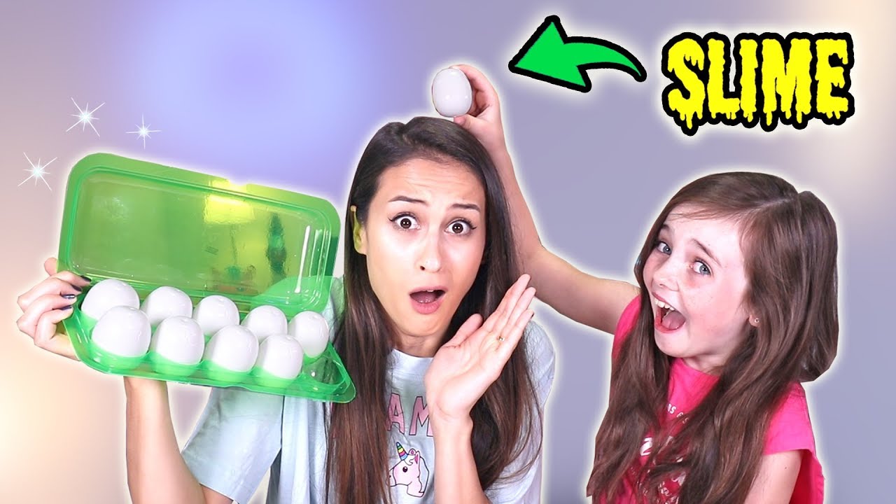 DE SLIJM EIEREN ROULETTE CHALLENGE met BIBI! || Fan Friday