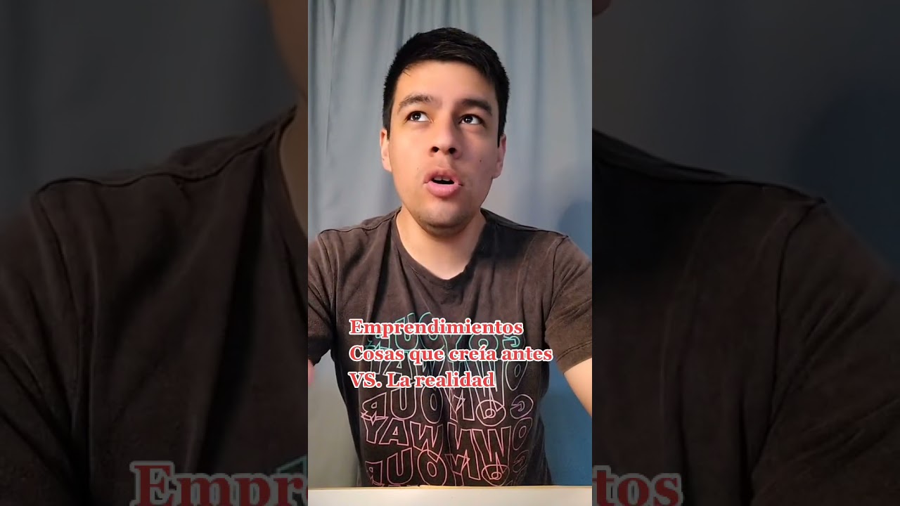 Emprendimiento Lo que creía vs La realidad en mí Sexshop