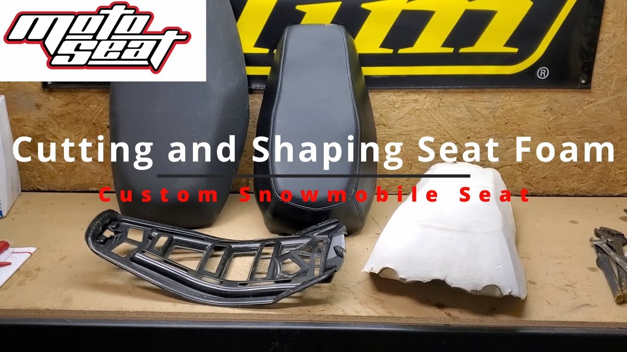Cutting and Shaping Seat Foam- Making a Custom Snowmobile Seat