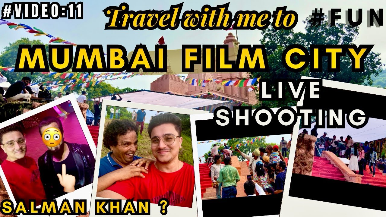 Mumbai Film City 🎦 Complete Guided And Bollywood Park || Live Shooting || Live Actor And Actress