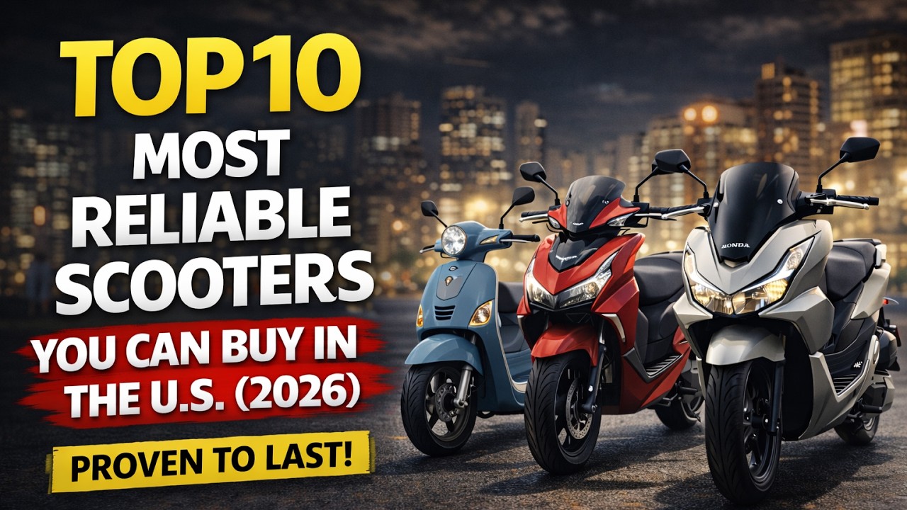 Топ-10 самых надежных скутеров, которые можно купить в США (2026)