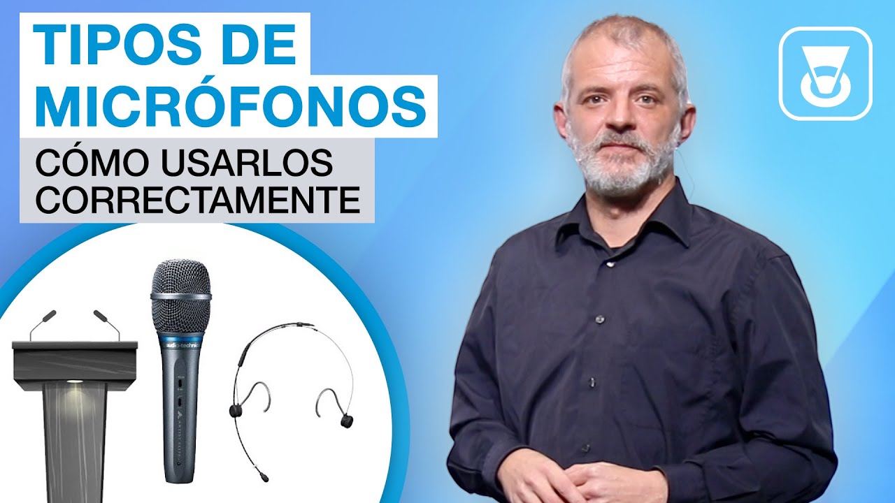 Tipos de Micrófonos para Eventos y Su Función - Cómo usar correctamente