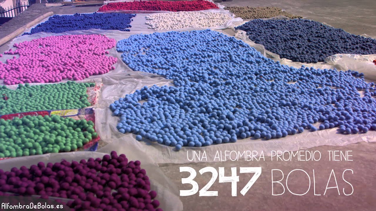 Alfombra De Bolas: Como hacemos una alfombra de bolas - Sukhi.es