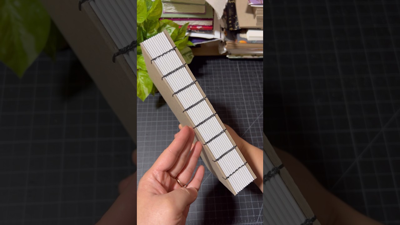 Took Years to Master, Coptic stitch binding 💯✨🌿 #bookcraft #copticstitch #bookbinding #diy