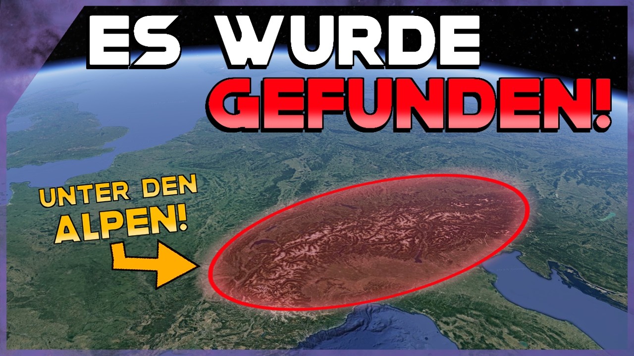 Wissenschaftler haben eine GIGANTISCHE STRUKTUR UNTER DEN ALPEN entdeckt...😳