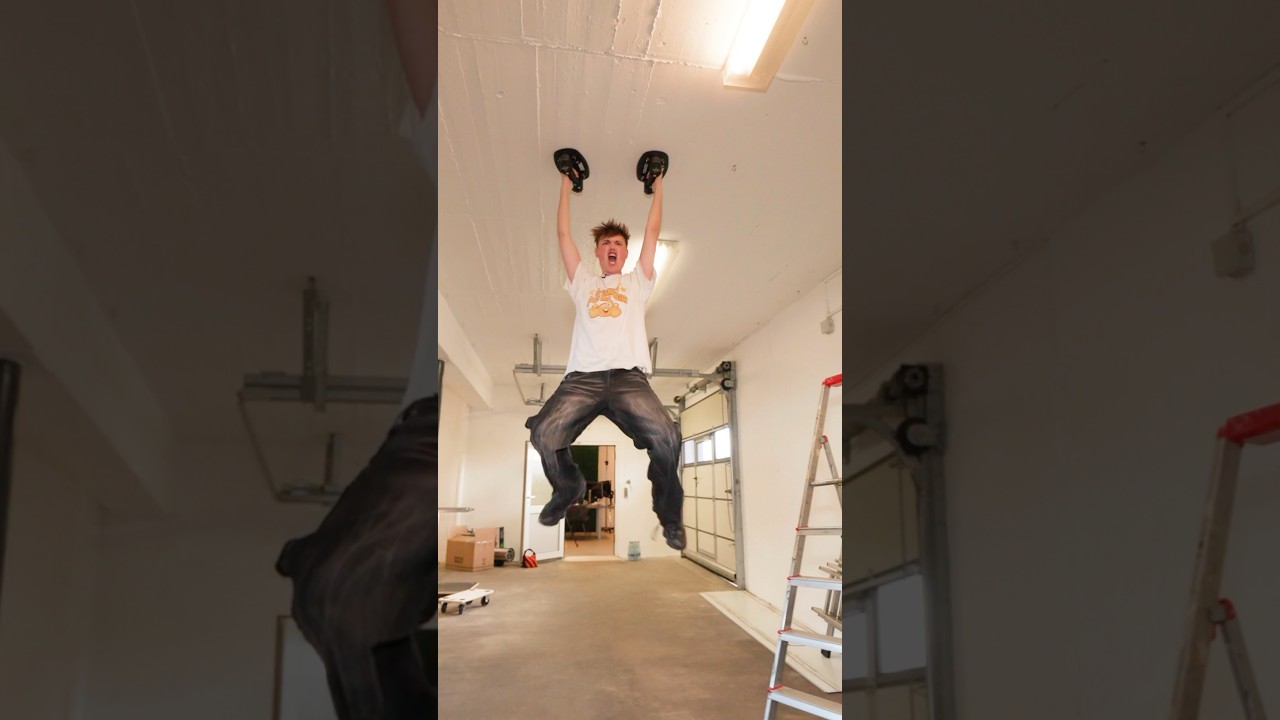 Ich laufe eine WAND hoch!🤯 | Lewinray #shorts