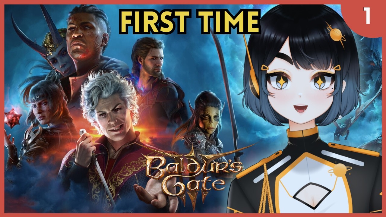 Vtuber plays Baldur's Gate 3 for the first time!