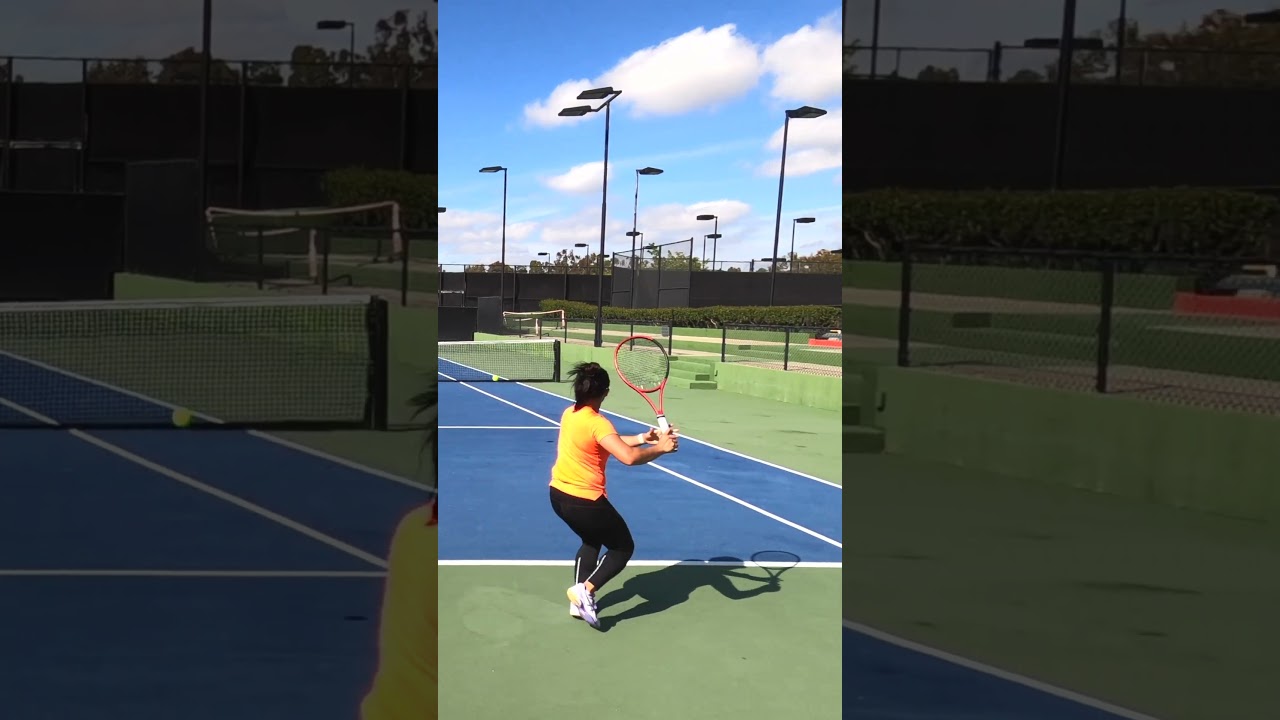 Philippines PRO has power and touch! #tennis #shorts