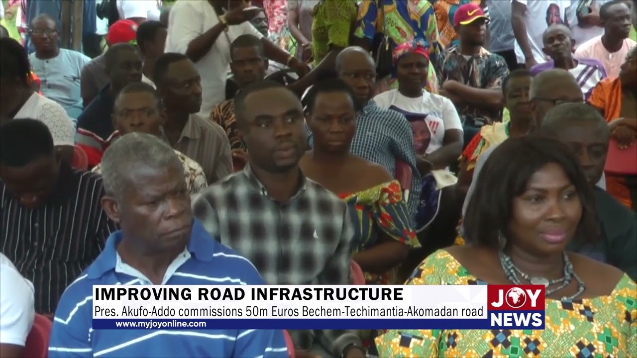 Improving road infrastructure: Akufo-Addo commissions 50m Euros Bechem-Techimantia-Akomadan road