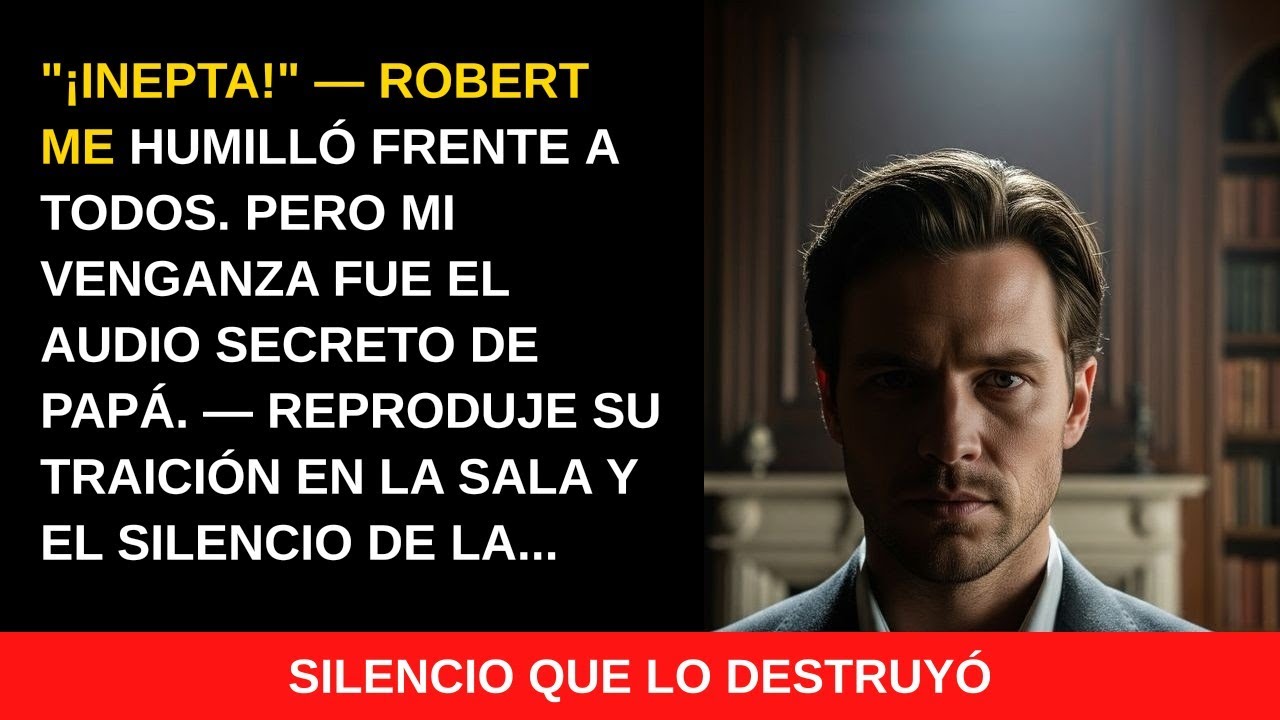 Mi hermano me llamó 'inepta' en la lectura del testamento—él no sabía del audio secreto de mi padre.