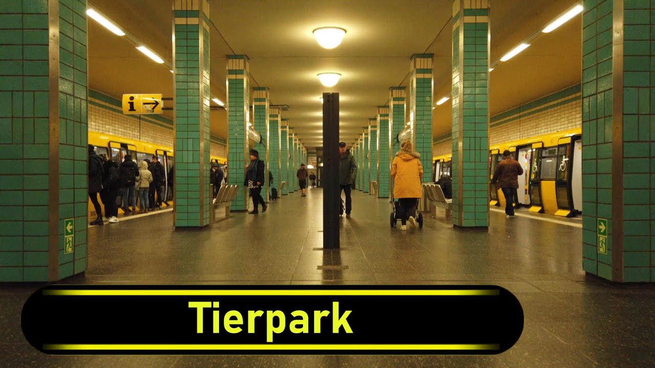 U-Bahn Station Tierpark - Berlin 🇩🇪 - Walkthrough 🚶