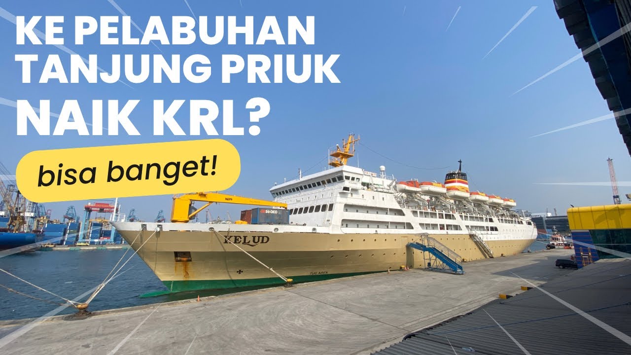 Cara ke pelabuhan Tanjung Priuk Naik KRL lewatin JIS Jakarta International Stadium
