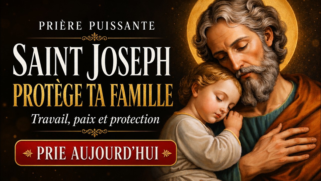SAINT JOSEPH OUVRE LES CHEMINS - PRIÈRE POUR DÉBLOQUER TOUTE SITUATION DIFFICILE AUJOURD’HUI